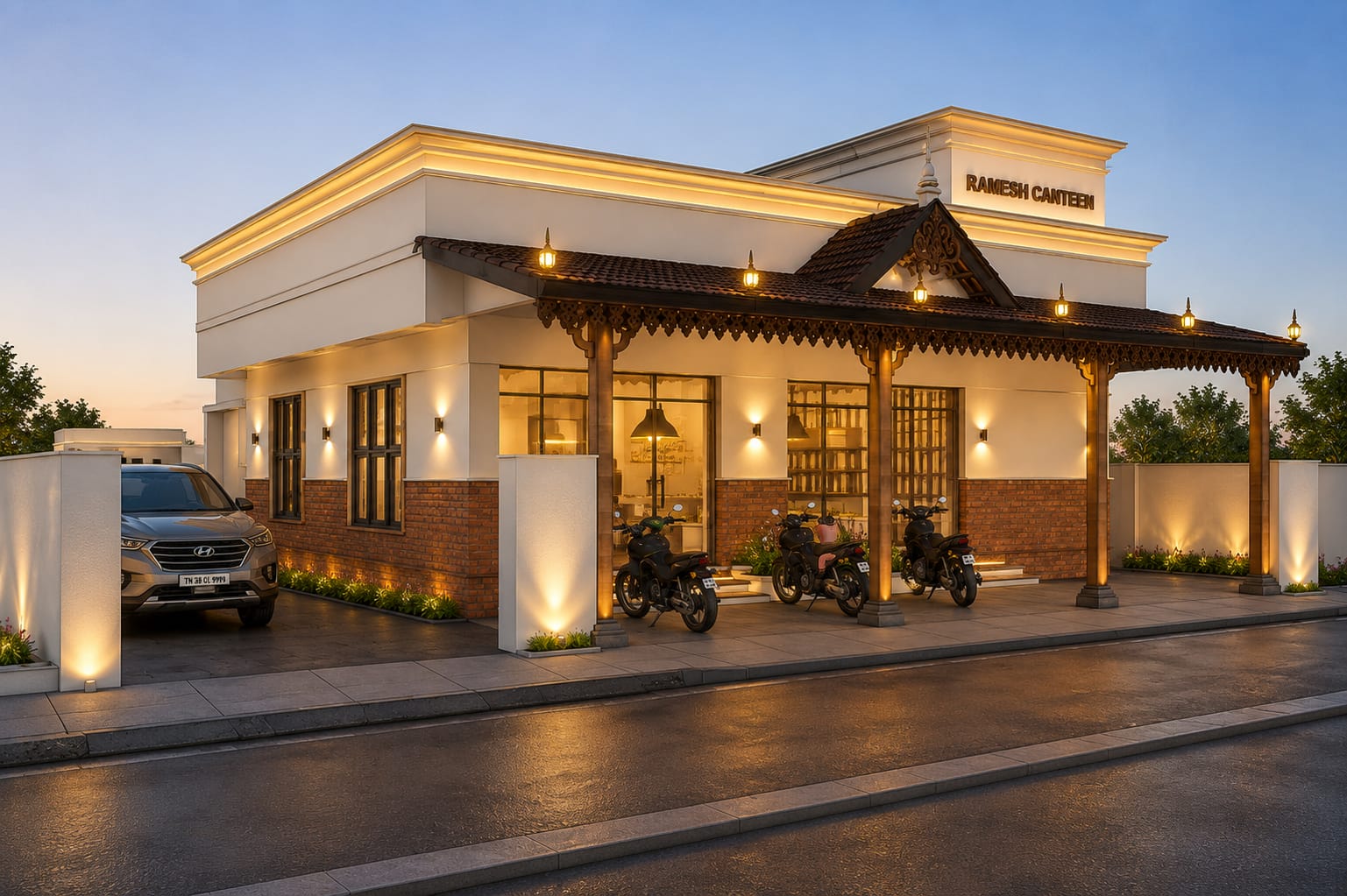 Running Restaurant Business with Commercial Property for Sale Theni–Dindigul Highway Tamil Nadu details